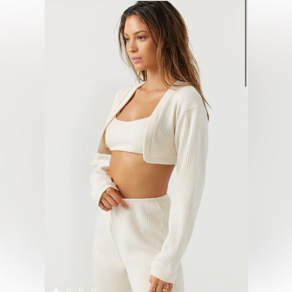 Joah brown Bolero Shrug